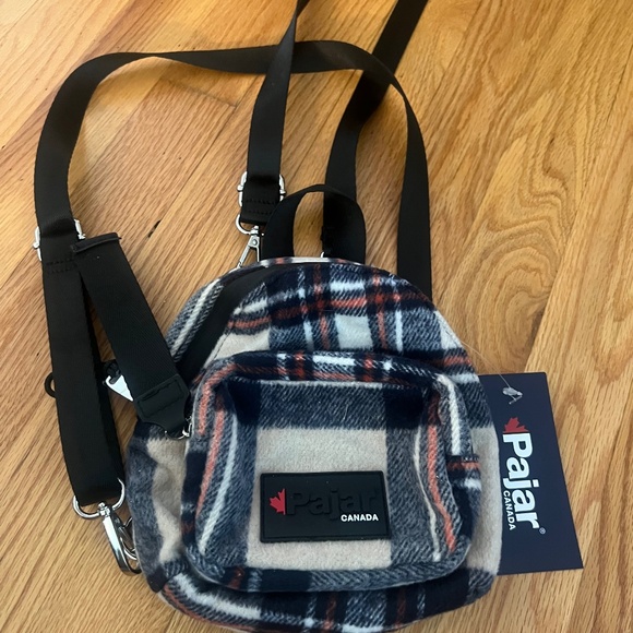 pajar backpack flannel purse - Picture 1 of 4